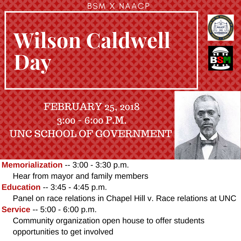 Wilson Caldwell Day: BSM x NAAP