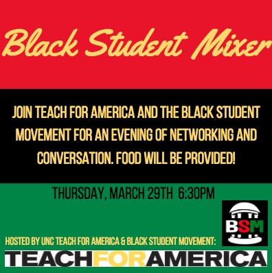 BSM X Teach For America: Black Student Mixer