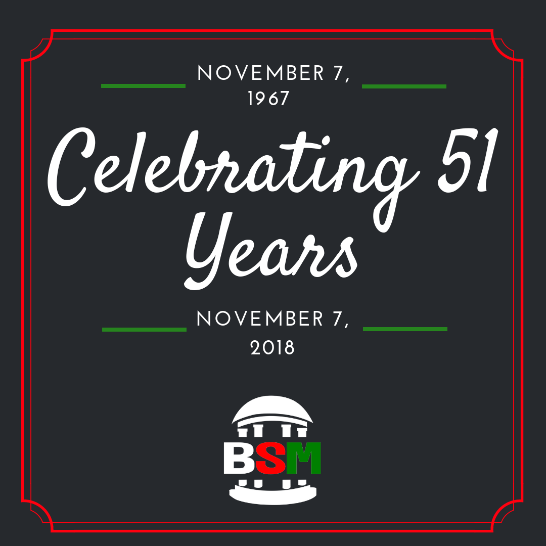 Celebrating 51 Years of BSM 