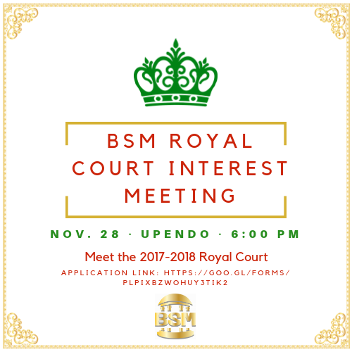 BSM Royal Court Interest Meeting 