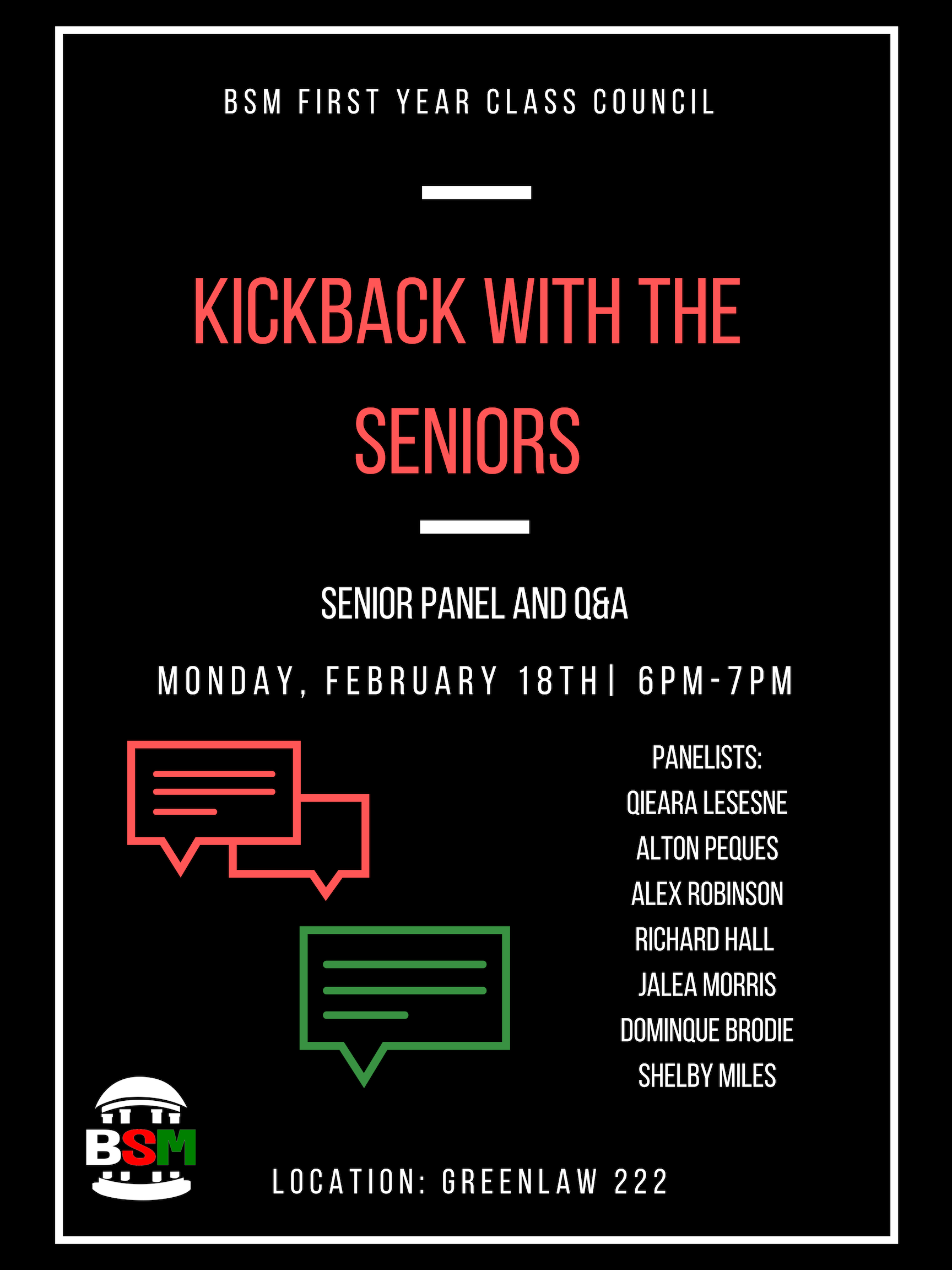 Kickback With The Seniors 