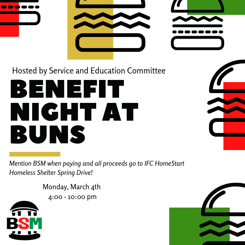 Buns Benefit Night!