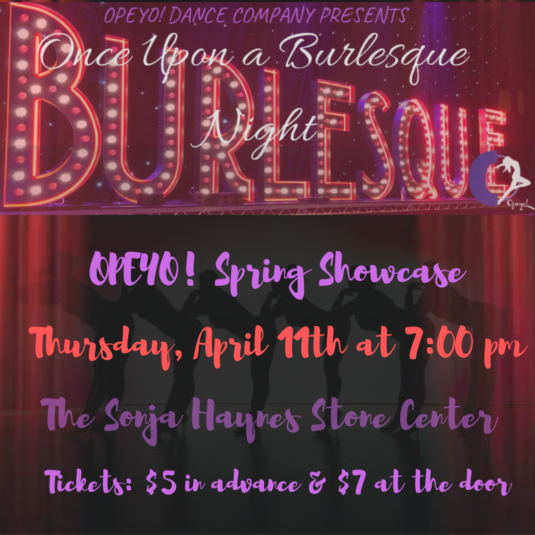 Once Upon A Burlesque Night Opeyo! Concert 