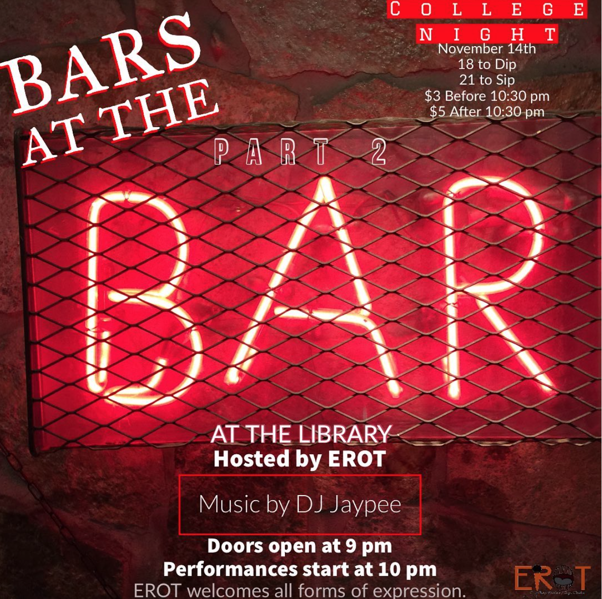 Bars at the Bar Part 2 with EROT