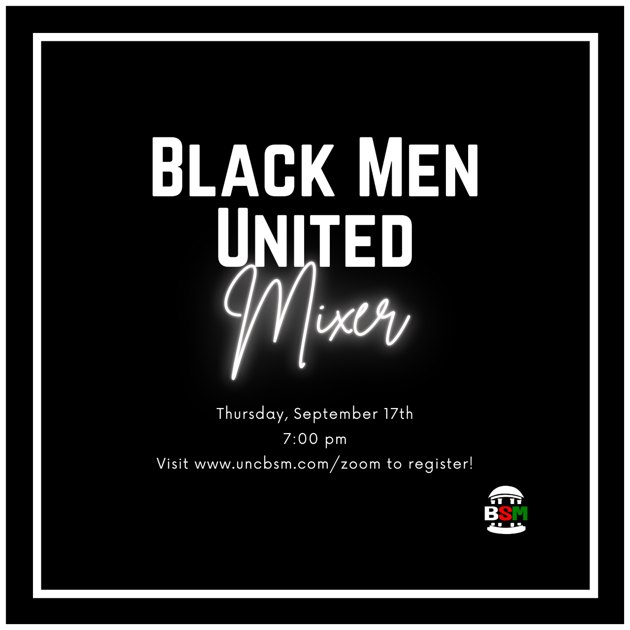 Black Men United Mixer