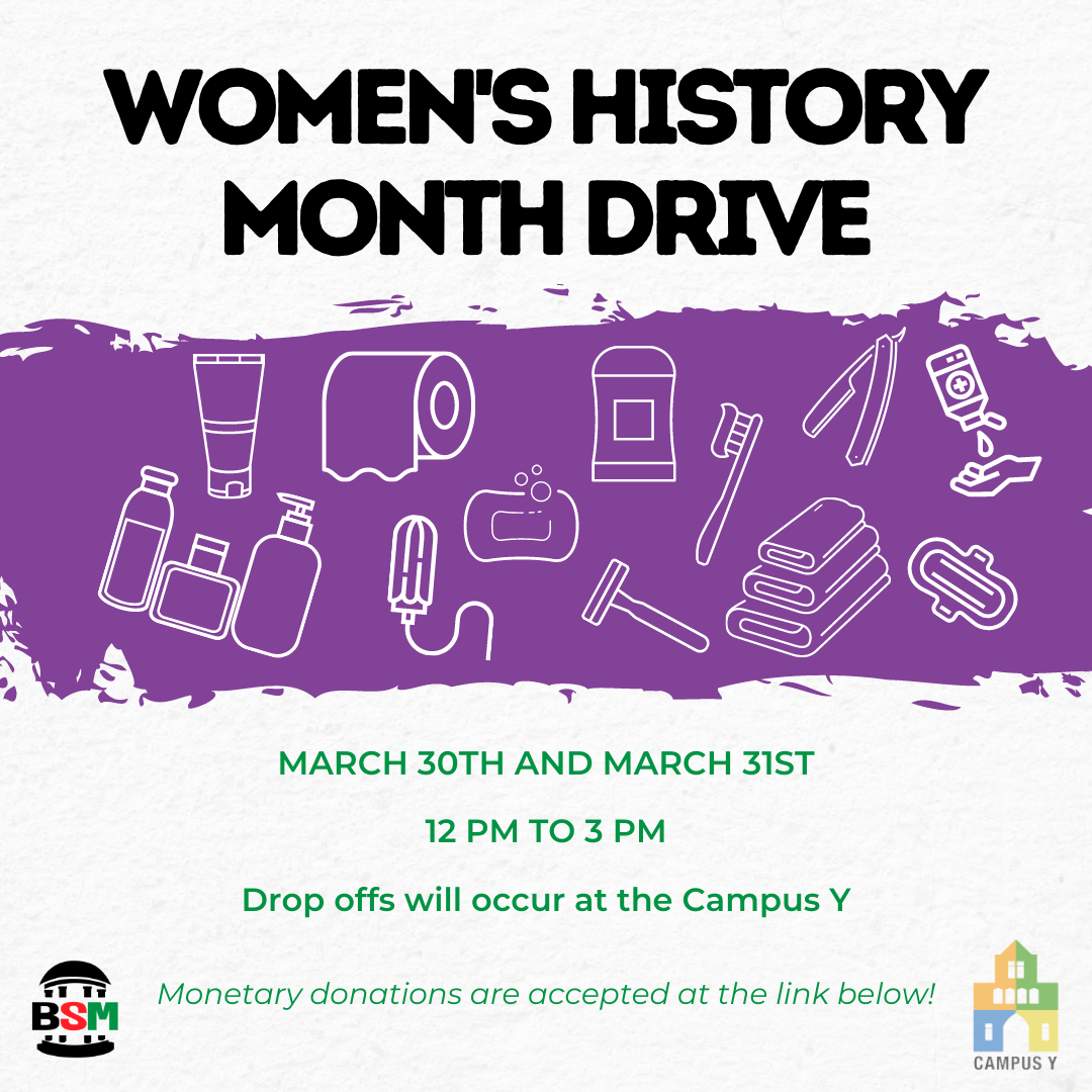 Women's History Month Drive