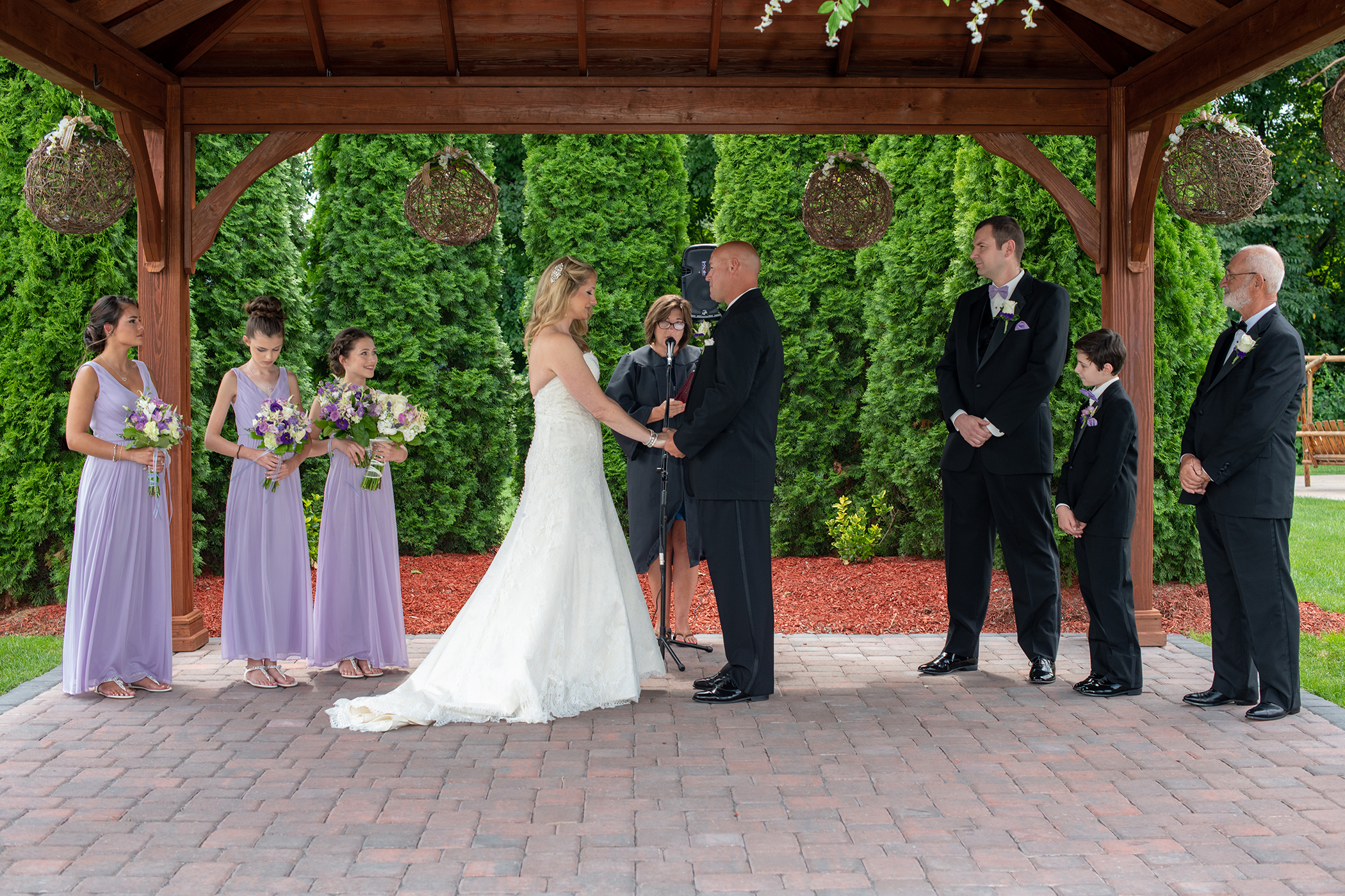 Wedding Ceremony at The Lodge at Maneely's