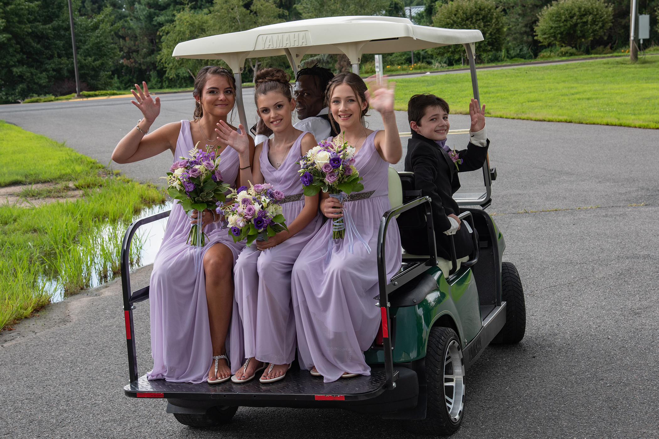 The Maneely's Banquets Golf Cart