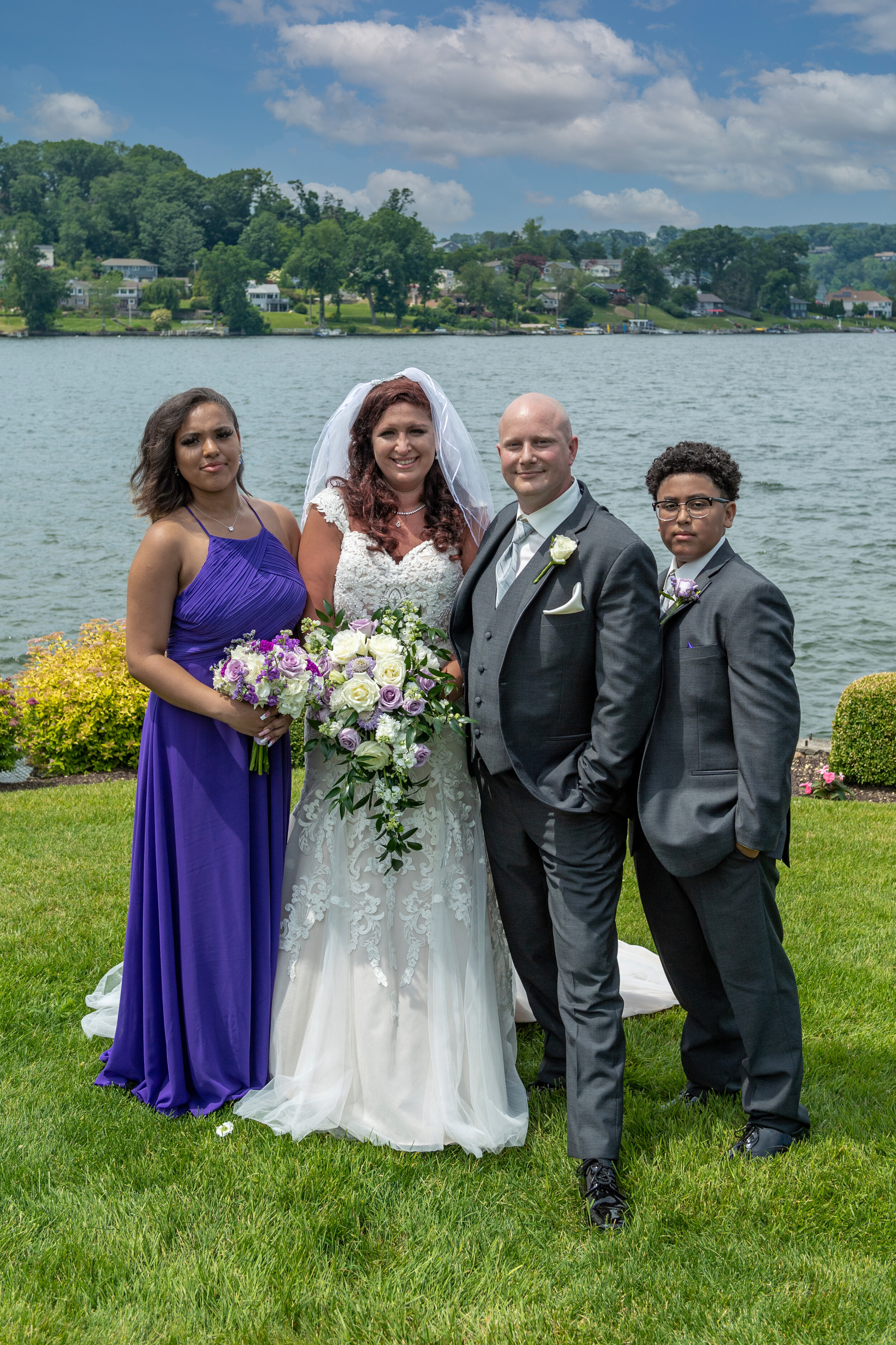 BRIDE AND GROOM WITH HER CHILDREN.jpg