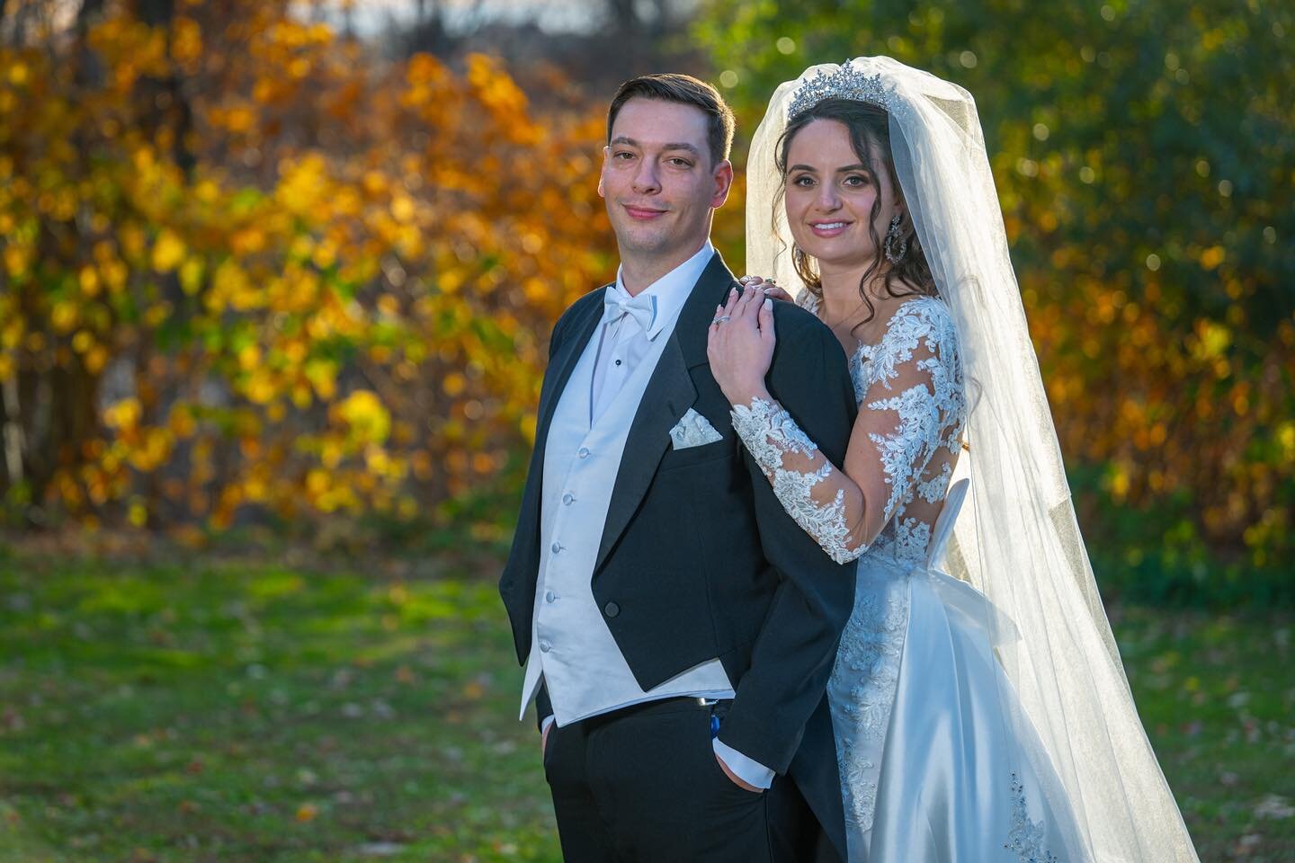 Ivana and Mitch were married at Our Lady of Carmel church on Friday and their reception at La Bella Vista in Waterbury.  #labellavistaweddings #bridaltrousseauct #modernformals #salonodette #weddingphotographerct #ctweddingphotographer #ctweddings #c