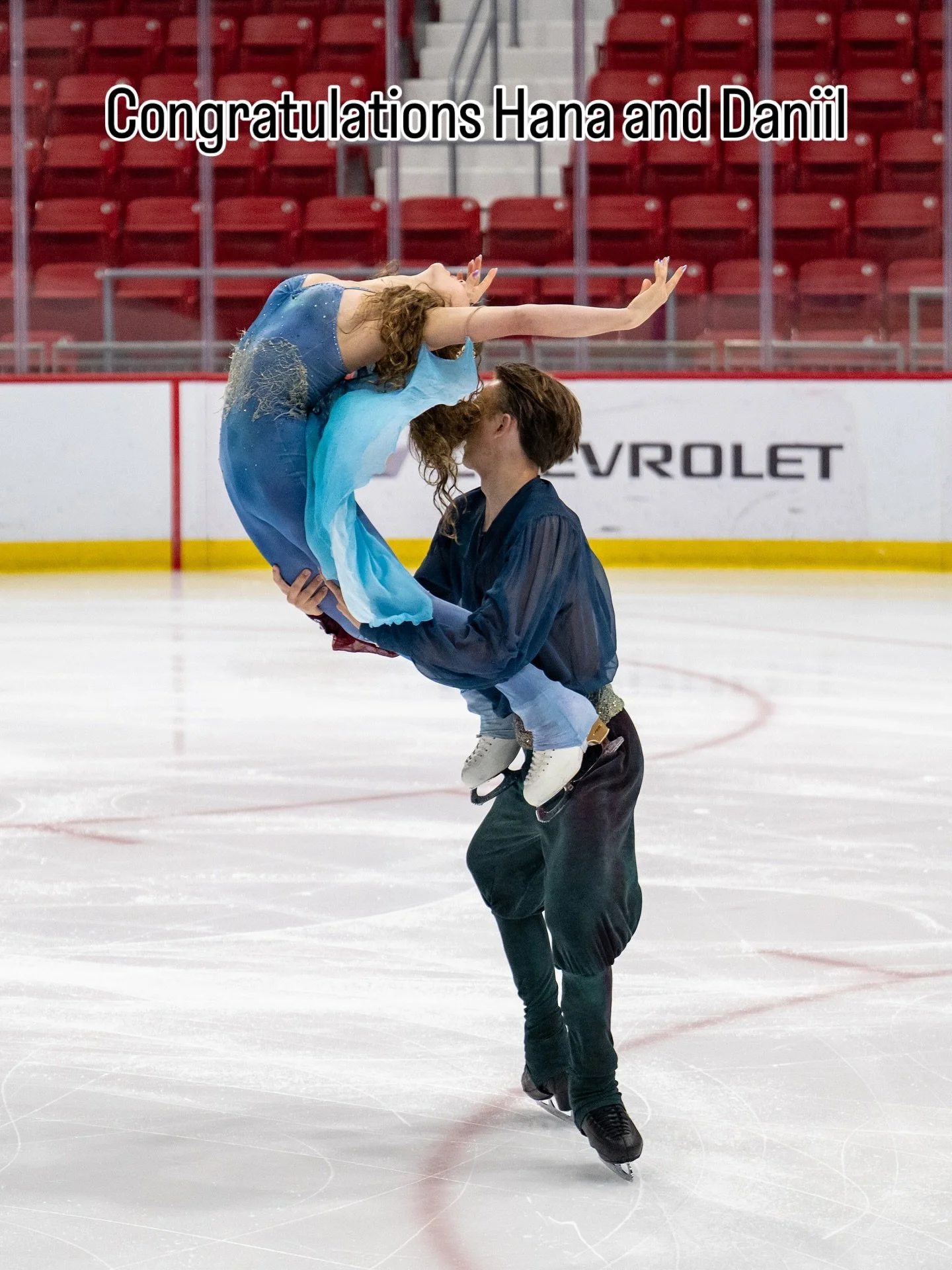 Hana and Daniil just won ice dance Jr Grand Prix Abu Dhabi 2025. Huge congratulations to them!  #icedancers