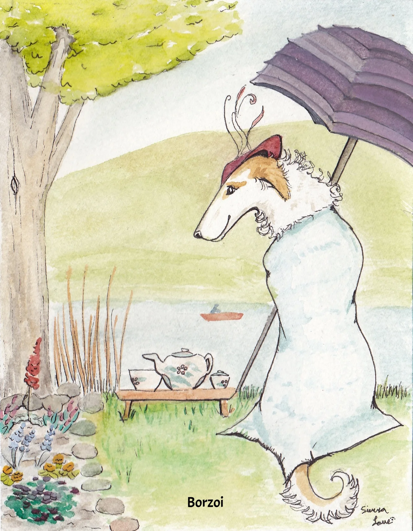 Irene's Borzoi