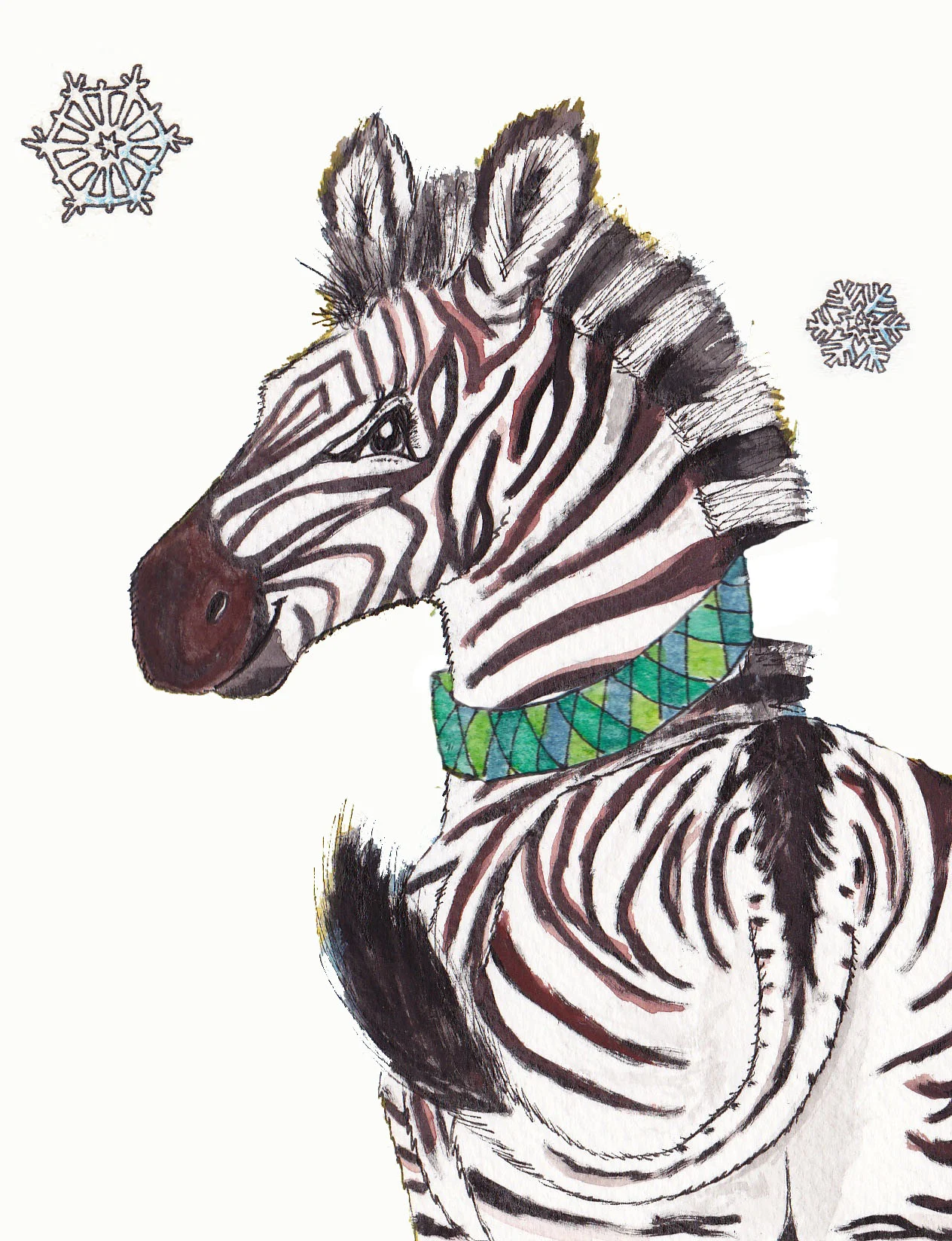 Snow Zebra