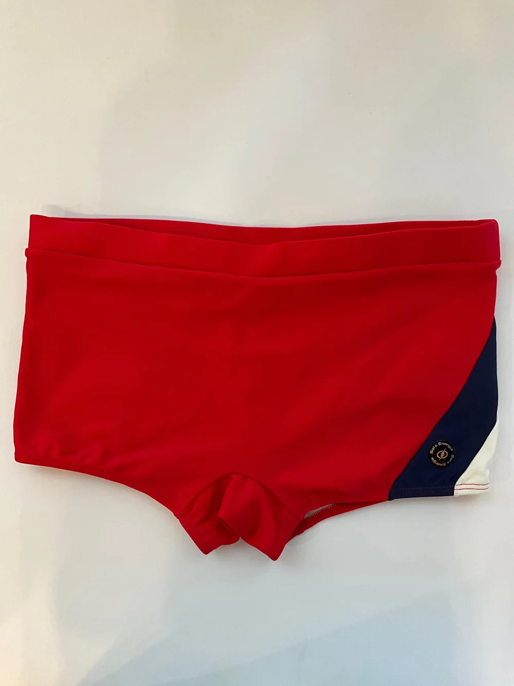 Swim Trunks Sunga Red with Blue/White Details — BuziosNYC The  original Brazilian Market in Manhattan, NY
