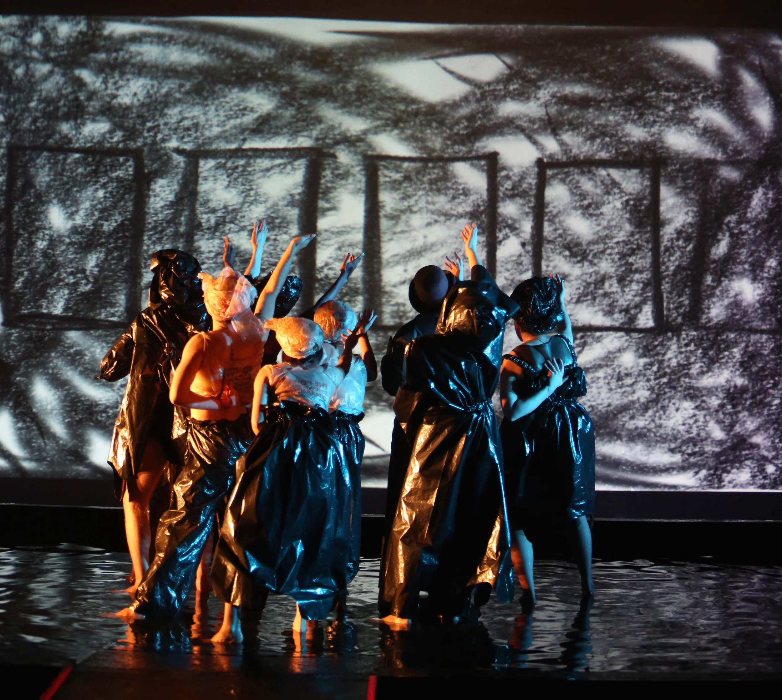  The Threepenny Opera  CalArts School of Theatre&nbsp; The Modular Theater November&nbsp;2013  Directed by&nbsp;Kameron Steele Scenic Design by&nbsp; Angelica Torres  Costume Design by&nbsp; David Moyer  Video Design by&nbsp; Daniel Jackson  