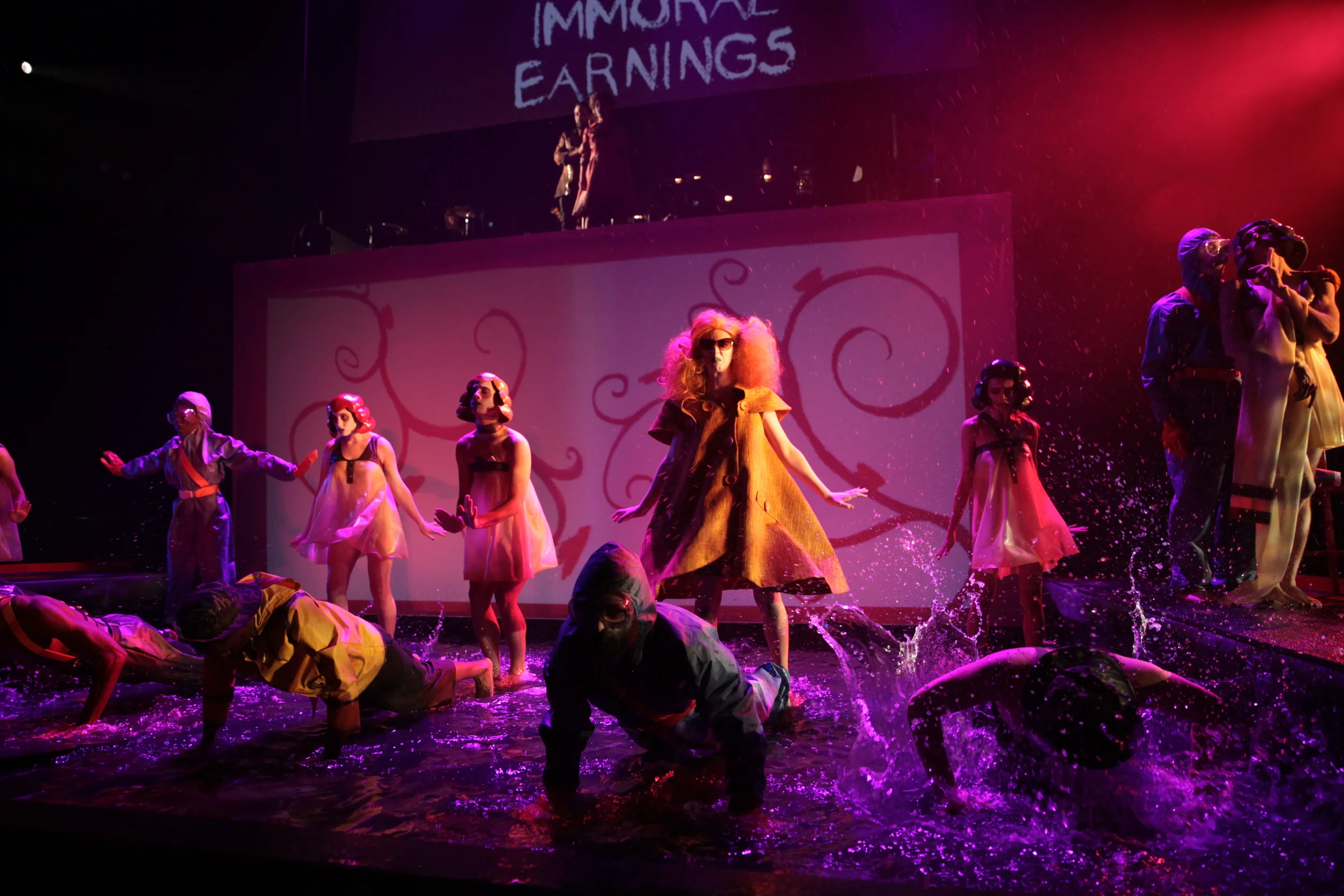  The Threepenny Opera  CalArts School of Theatre&nbsp; The Modular Theater November&nbsp;2013  Directed by&nbsp;Kameron Steele Scenic Design by&nbsp; Angelica Torres  Costume Design by&nbsp; David Moyer  Video Design by&nbsp; Daniel Jackson  