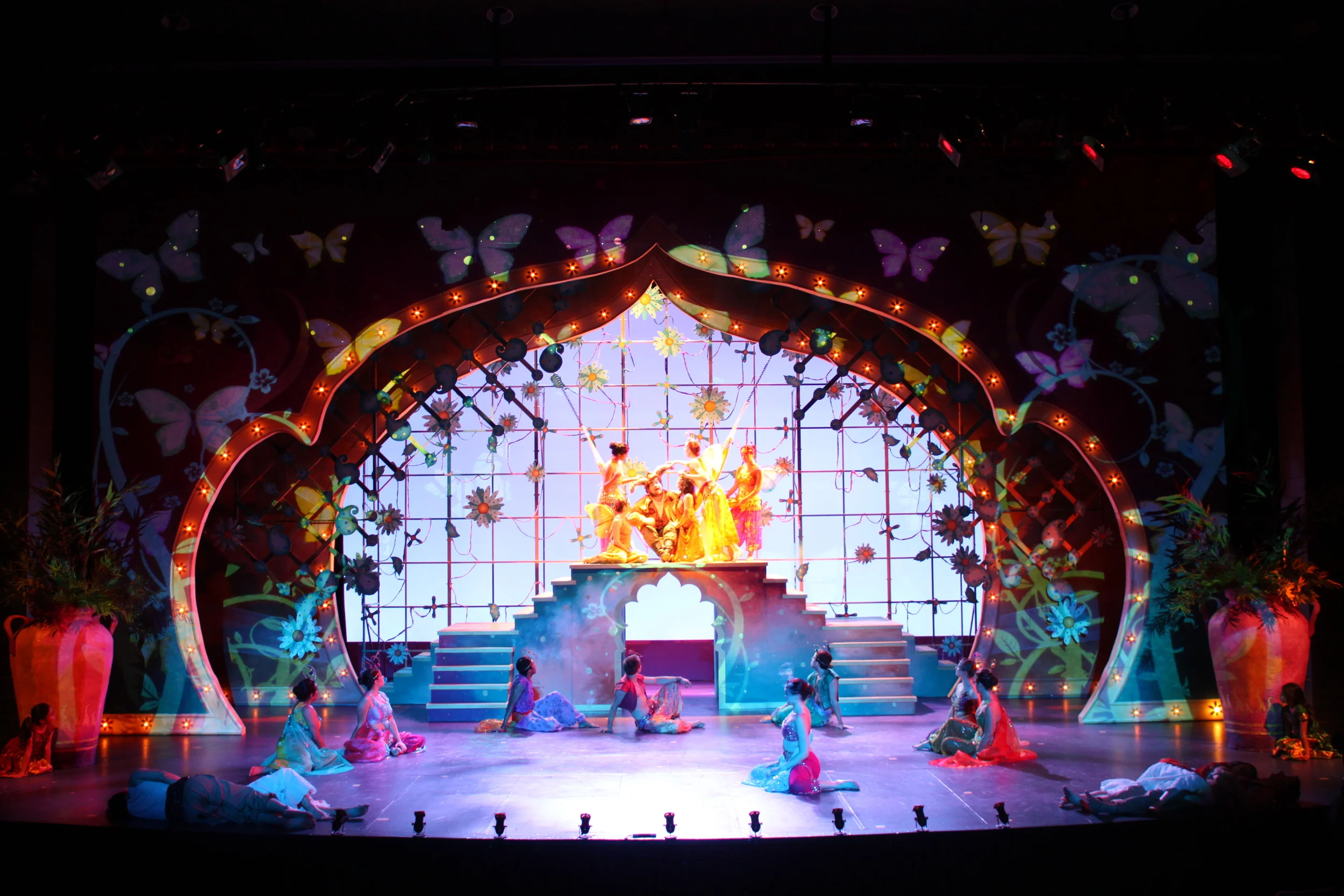  A Midsummer Night's Dream  Boston College Theatre Department The Robsham Arts Center April 2012  Directed by Luke Jorgensen Scenic Design by&nbsp; Larry Sousa  Costume Design by Jackie Dalley 