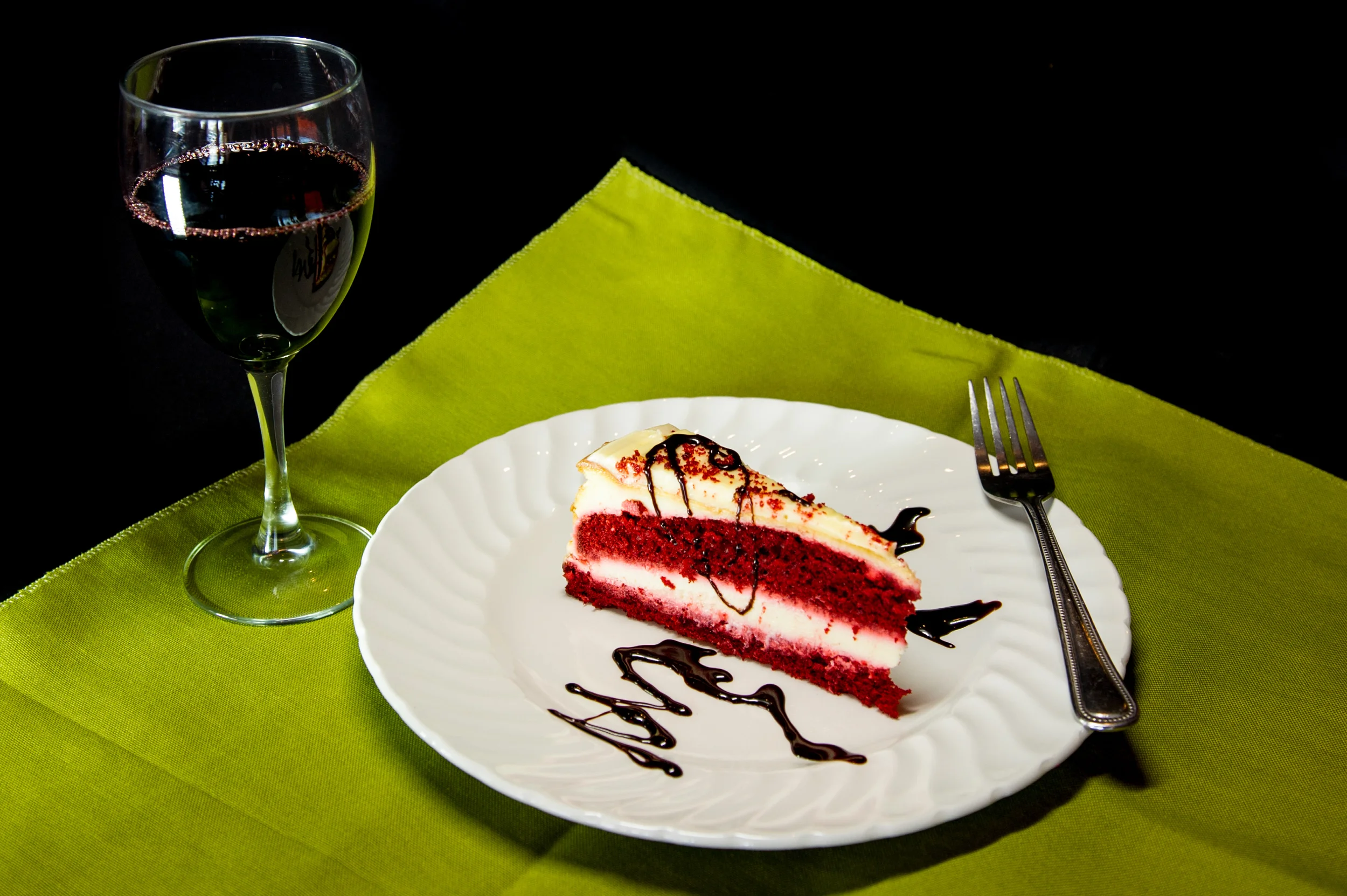 our desserts are always fresh (either locally made or fresh out of our kitchen oven) and go awesome with a glass of WINE, a cup of coffee or a glass of cold milk!