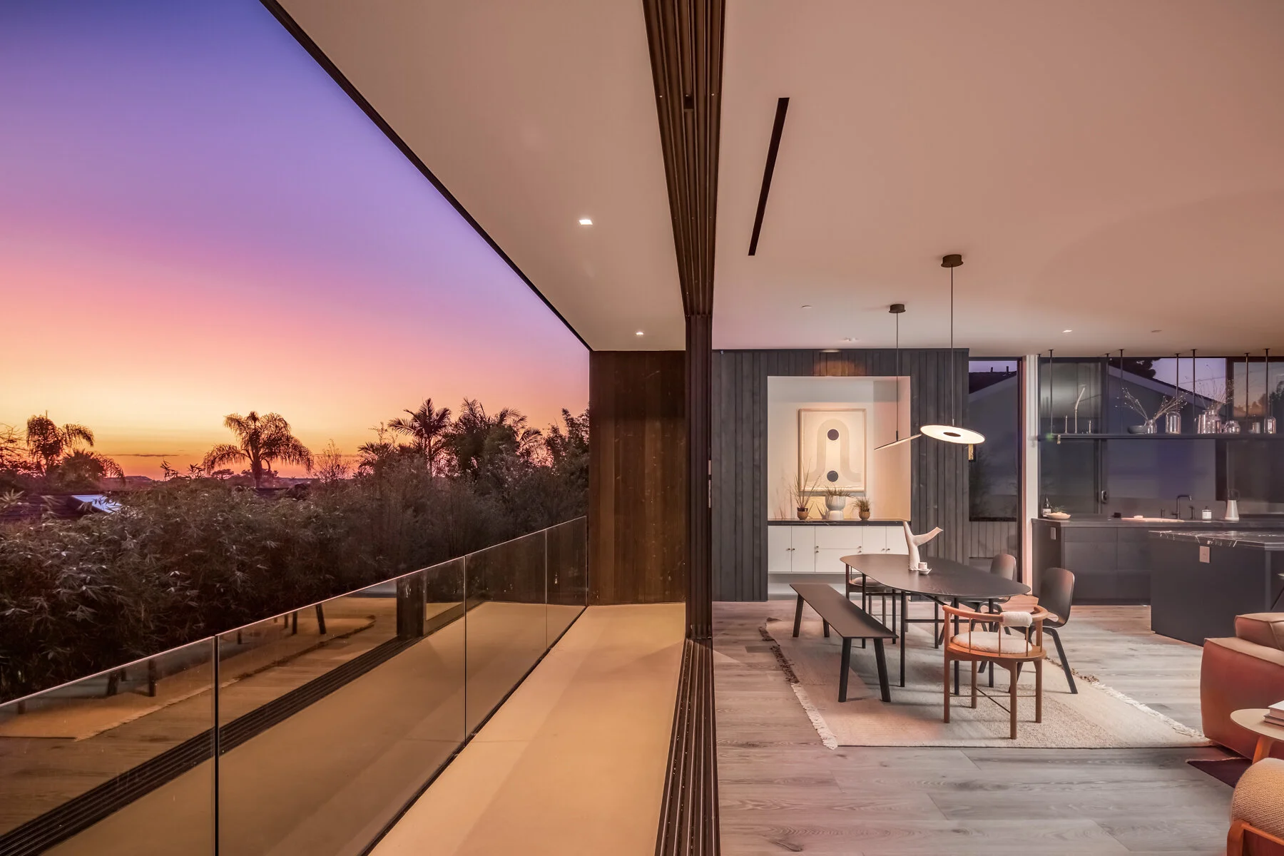 This luxury home puts the common areas upstairs to capture ocean views while elevating the outdoor party in the process. 