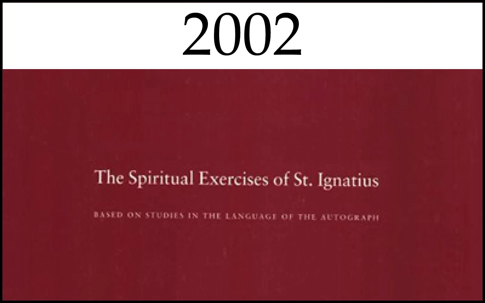 God uses the Spiritual Exercises of St Ignatius Loyola to reveal inspirations for a religious community to Aron Little while working at the Franciscan University of Steubenville, Steubenville, Ohio.