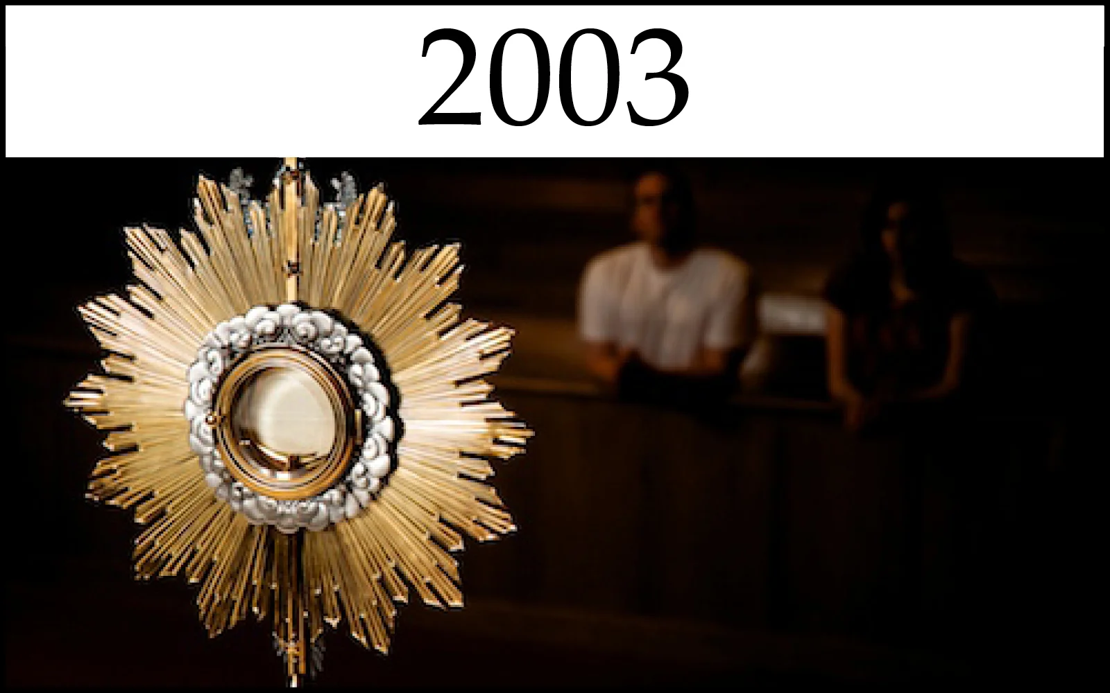 God brings two Franciscan University students, Matthew Fenter and Thomas Yager, together before the Blessed Sacrament in Houston, with inspirations for a new religious community.