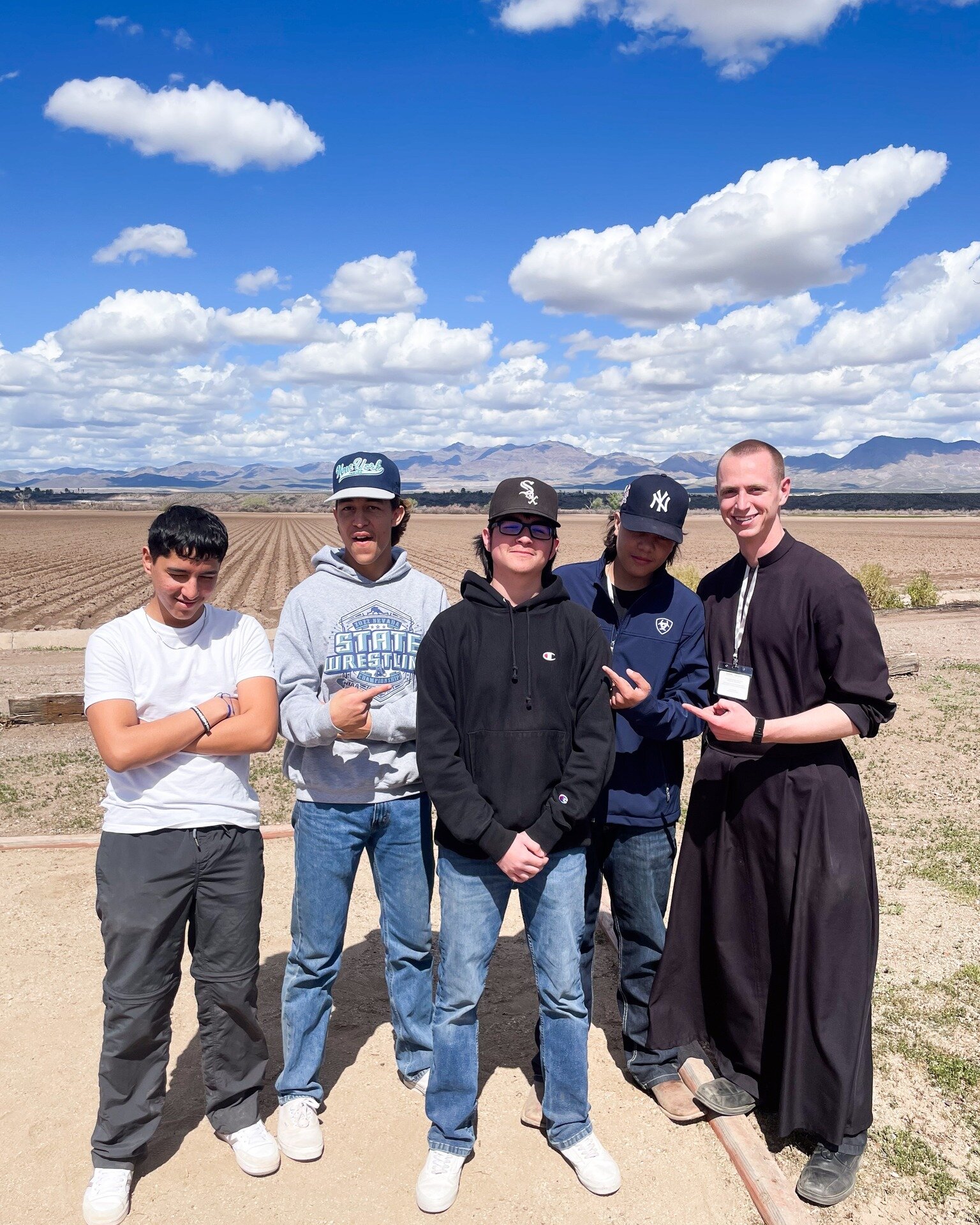 Come Holy Spirit!  More photos from St. Rose of Lima confirmation retreat. (Br. Nathanael with his volleyball team &quot;Big Ron&quot;.)