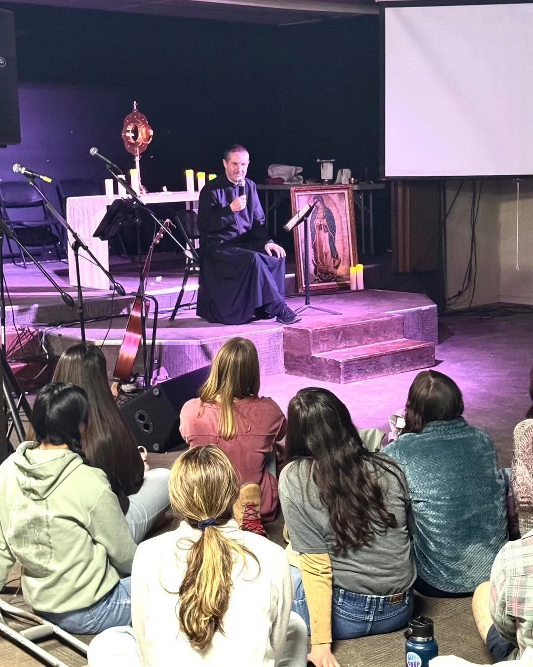 Fr. John and Br. Nathanael led a retreat on the Holy Spirit for San Diego State University for their college leaders. God moved powerfully in signs and wonders!