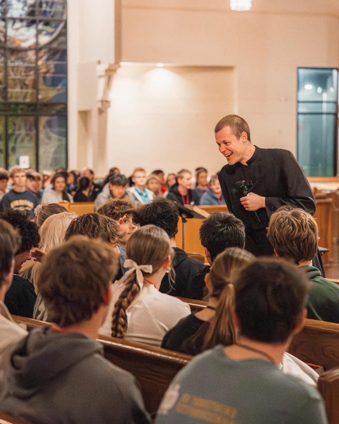 The Confirmation students at St Anthony of Padua in the Woodlands, TX encountered the Lord in profound ways this weekend. Fr Paul and Br Thomas were grateful to return to their home parish where they each experienced conversions on their own confirma