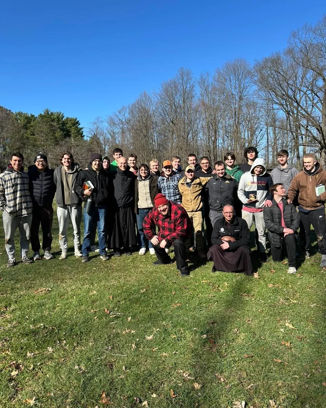 This weekend Br Peter and Br Nathanael led a college retreat for Walsh University in Ohio. The retreat focused on the Kingdom of God: that the Kingdom is at hand, it&rsquo;s not meant to be easy, but Christ gives us grace so that it can even enter wi