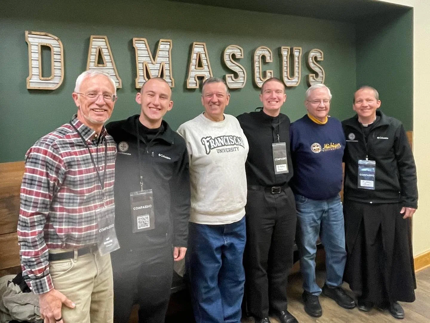 Br. Mark, Br. Matthew and Fr. James got to spend time with their dads at Damascus&rsquo; Men&rsquo;s conference. They were grateful for time with their dads and to experience graces from the Lord together.