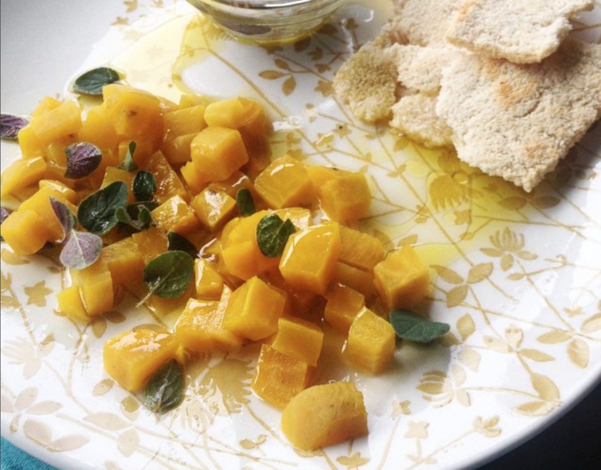 I like to add herbs and citrus dressing to my vegetables. 