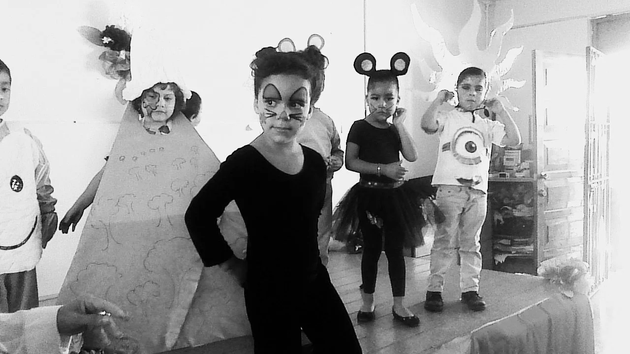 Baby Girl at her theatre event.