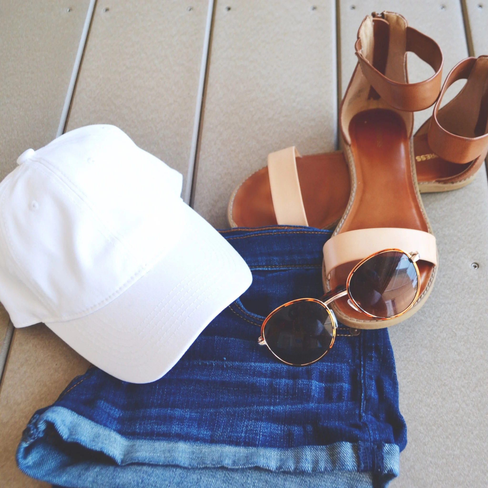 hat: target; shorts: abercrombie and fitch; shoes: express; sunglasses: urban outfitters