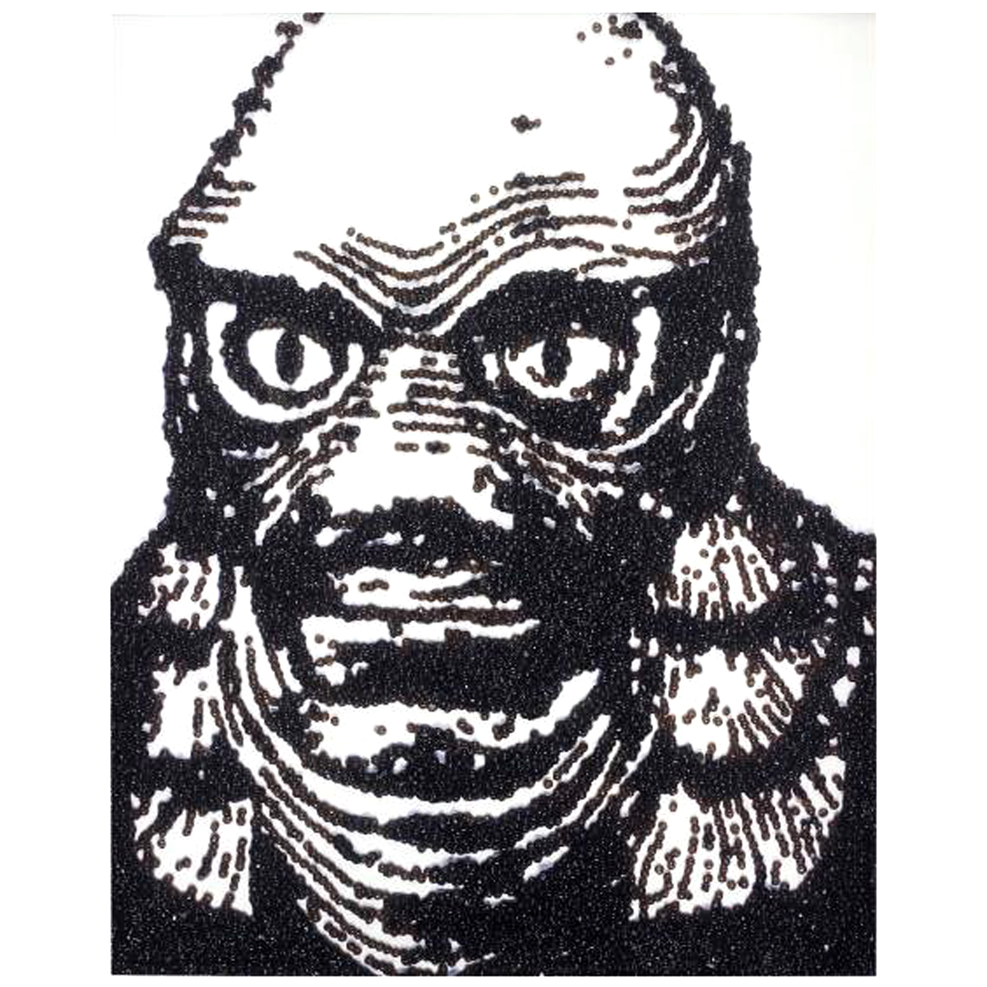 VIK MUNIZ Creature from the Black Lagoon (From Caviar Monsters), 2004 chromogenic print, flush-mounted to aluminium.jpg