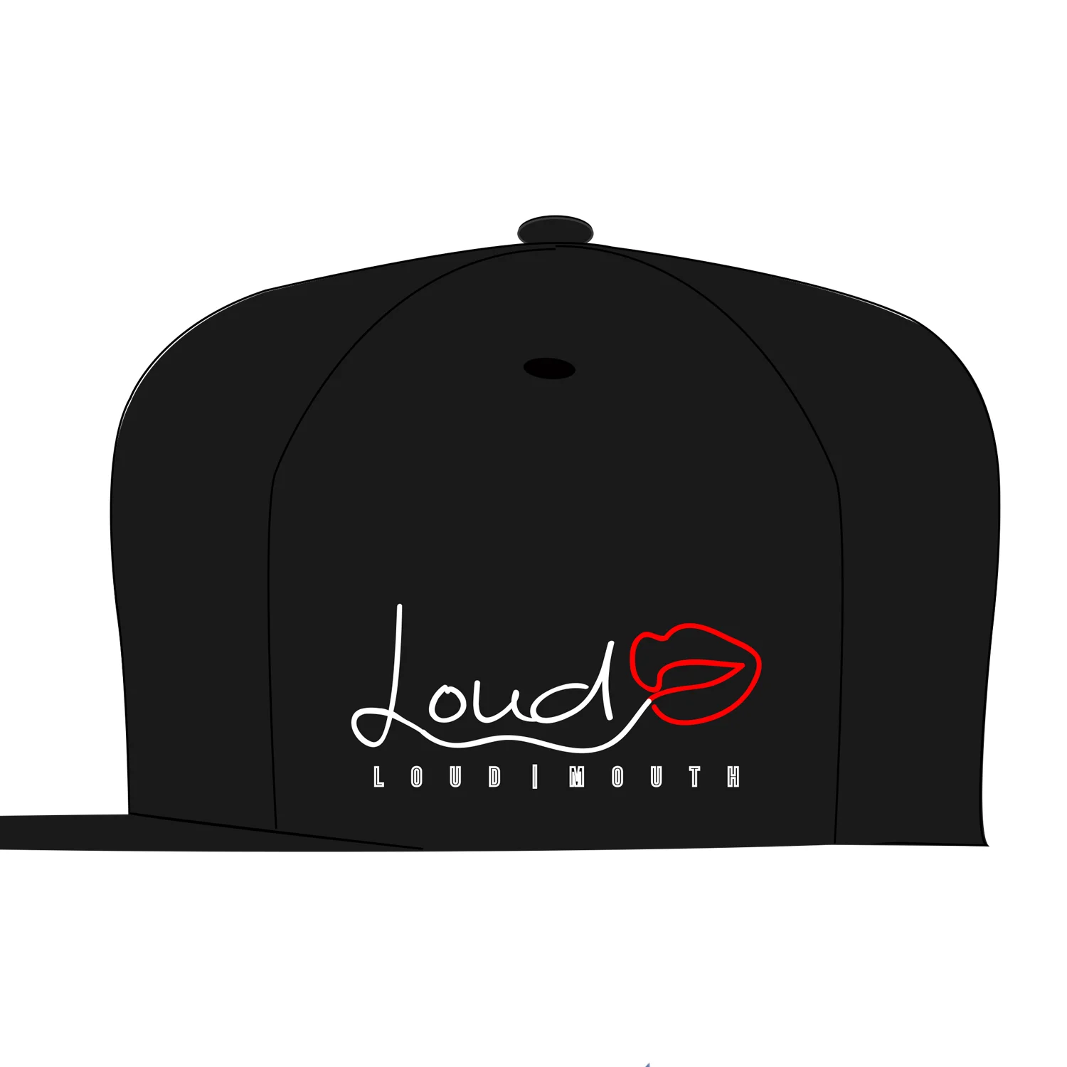 4our2wenty0 Hat Black w White Side.jpg