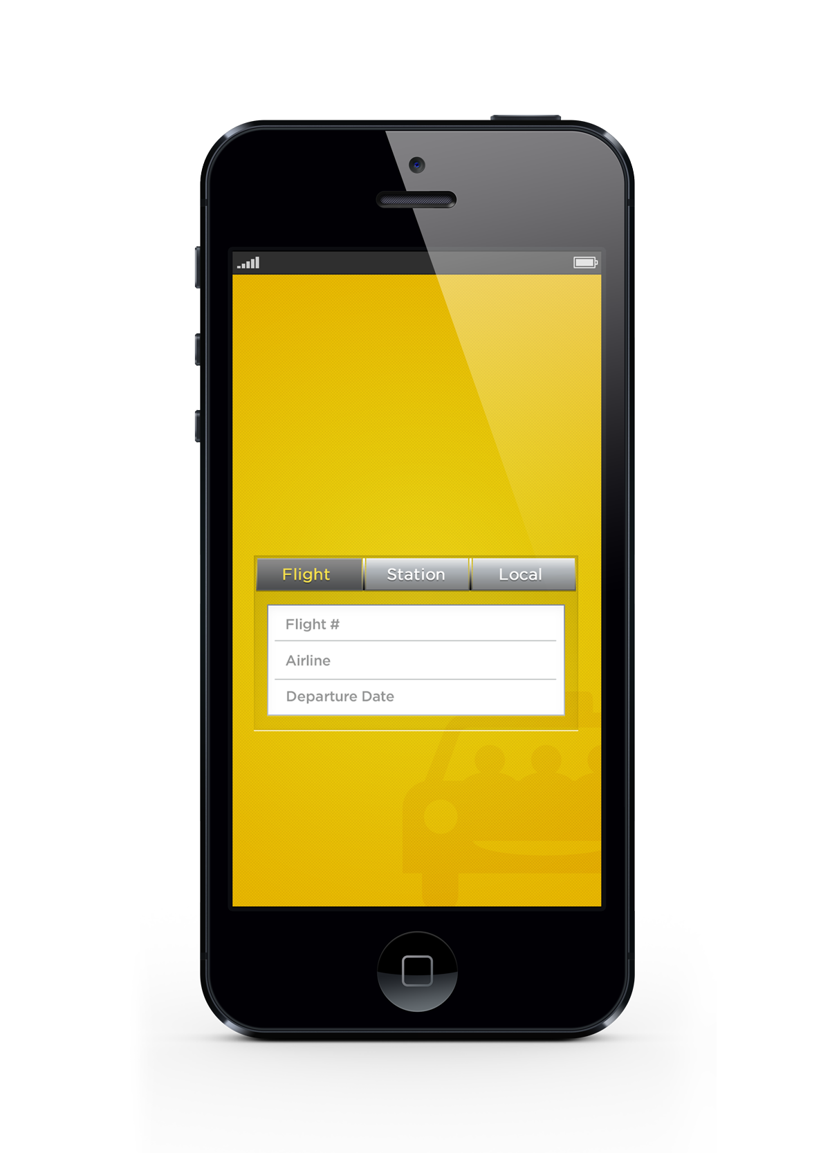 Auto-populate your information - Since you need a cab later, enter your flight information and CabPool will automatically populate results.