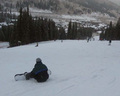 This pretty much sums up my snowboarding days. This is an unique picture of me as I actually right side up in the snow. Typically I was face-down in what you can picture as a reverse snow angel pose. #yardsalespecialist