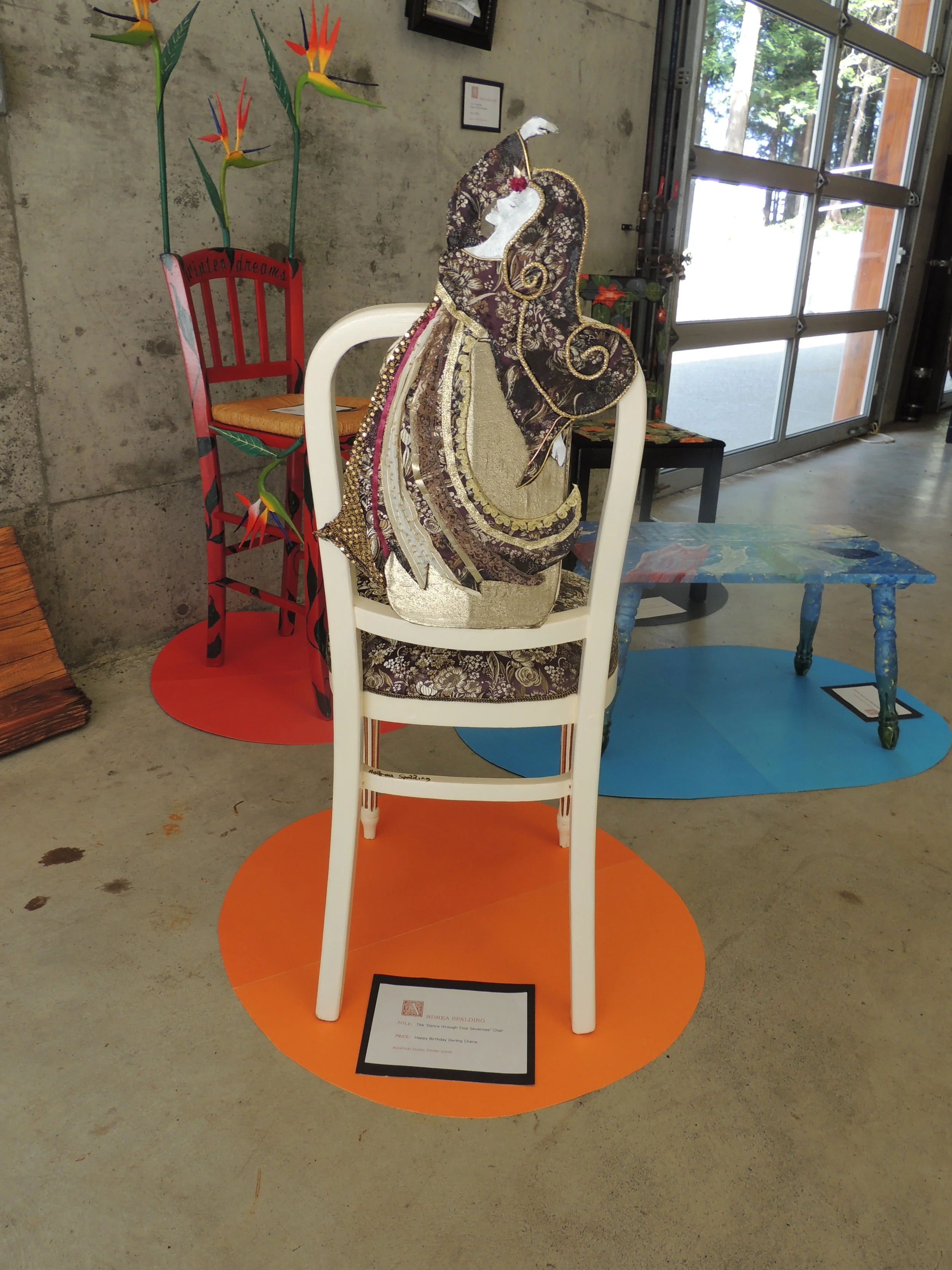 Dancing into My 70’s Chair