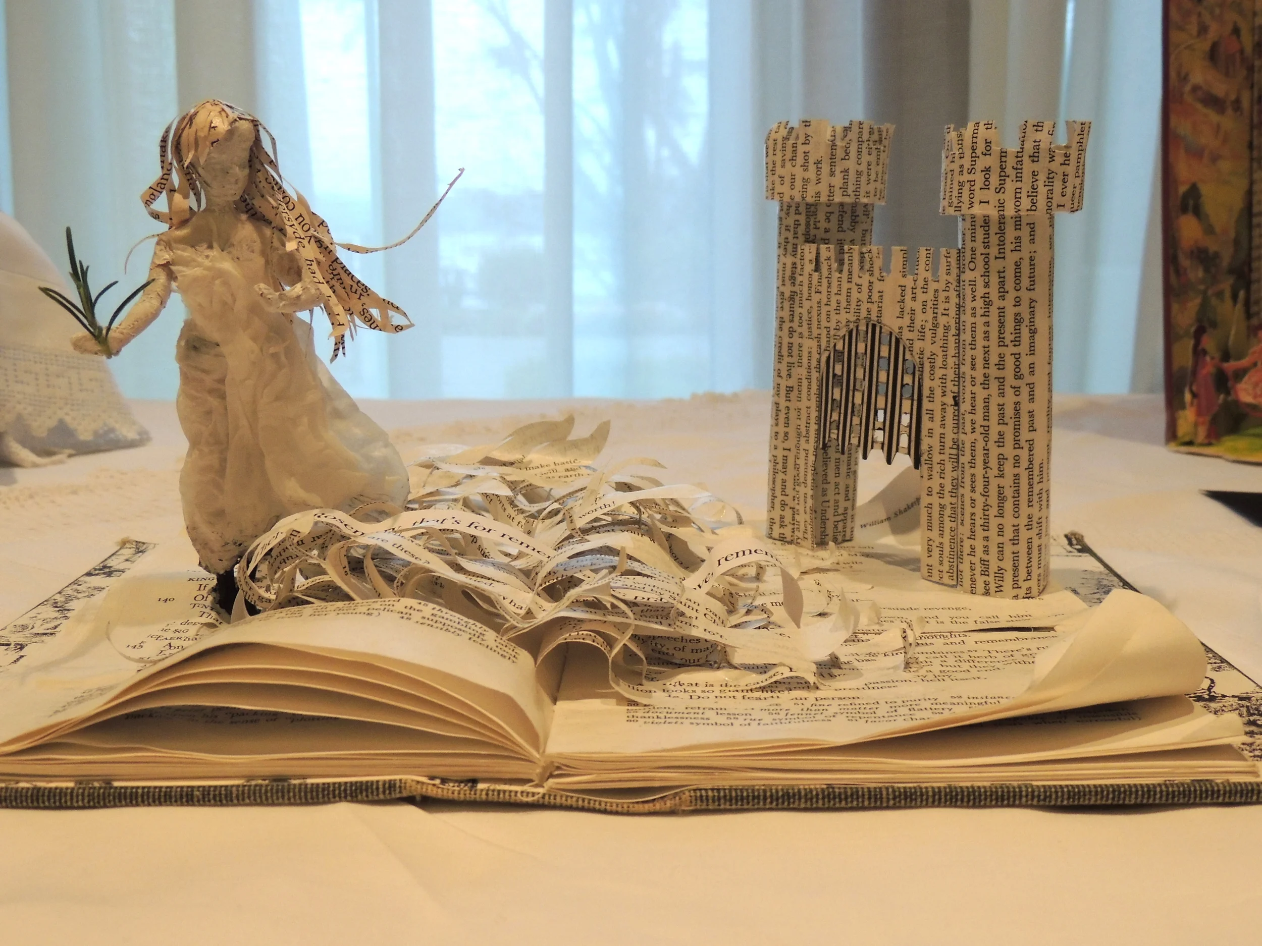 “Rosemary for Remembrance.” (Ophelia in Shakespeare’s “Hamlet”)