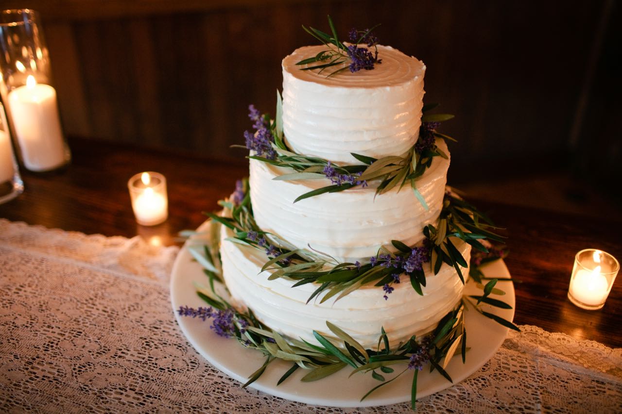 Buttermilk Cake with Raspberry and Swiss Meringue Buttercream | Trillium Caterers