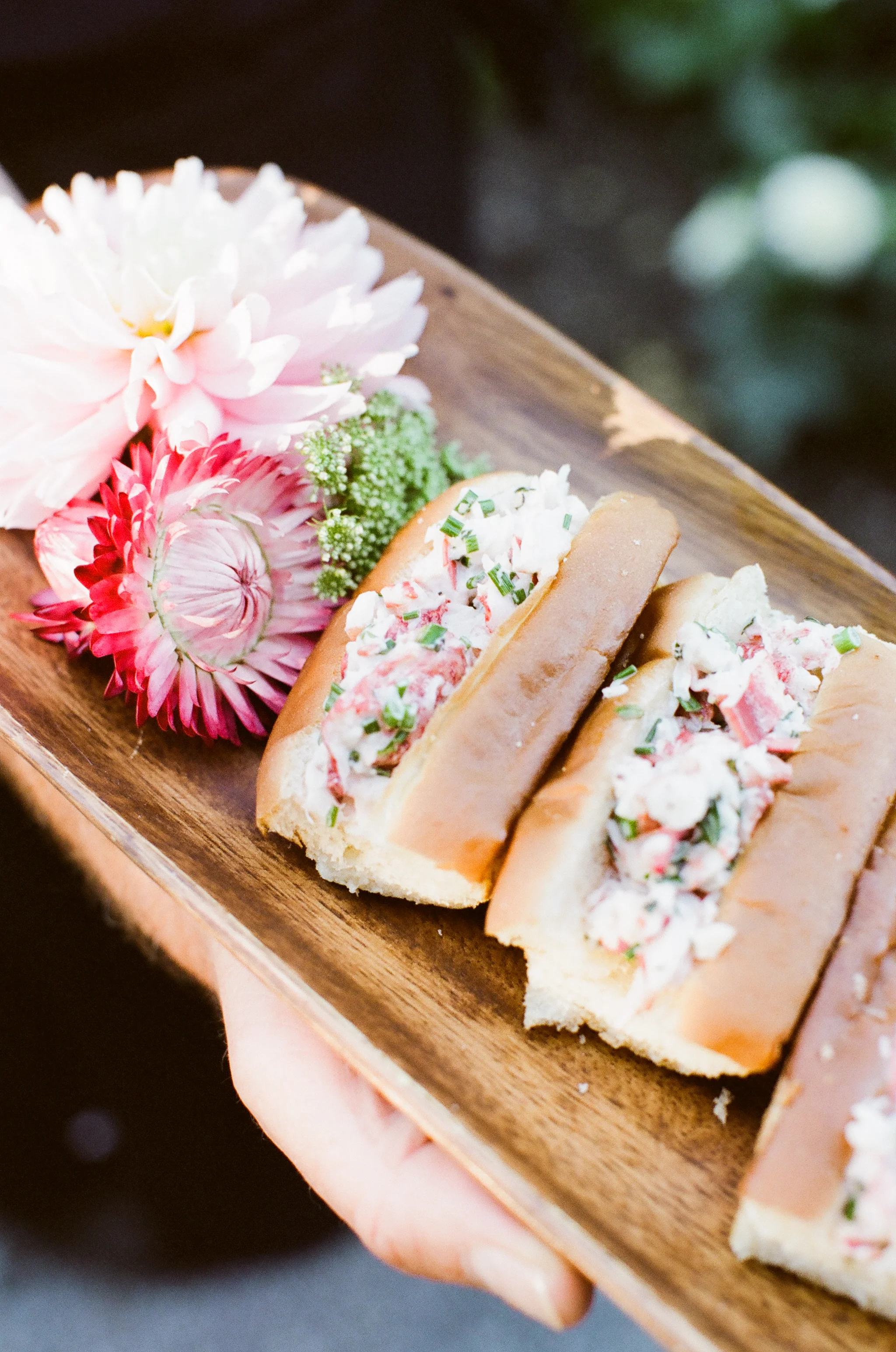 Lobster Rolls with Tarragon and Lemon | Trillium Caterers
