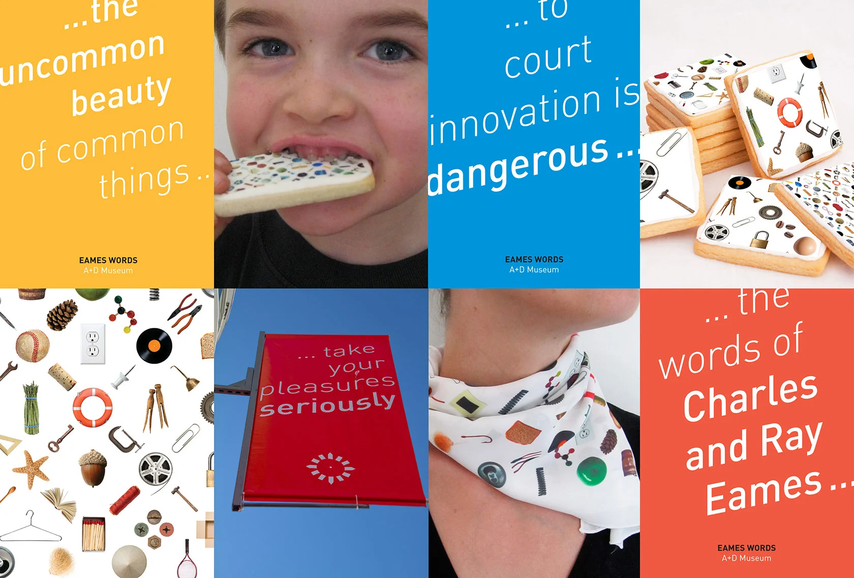 Eames Words Exhibition Design A+D Museum March Studio
