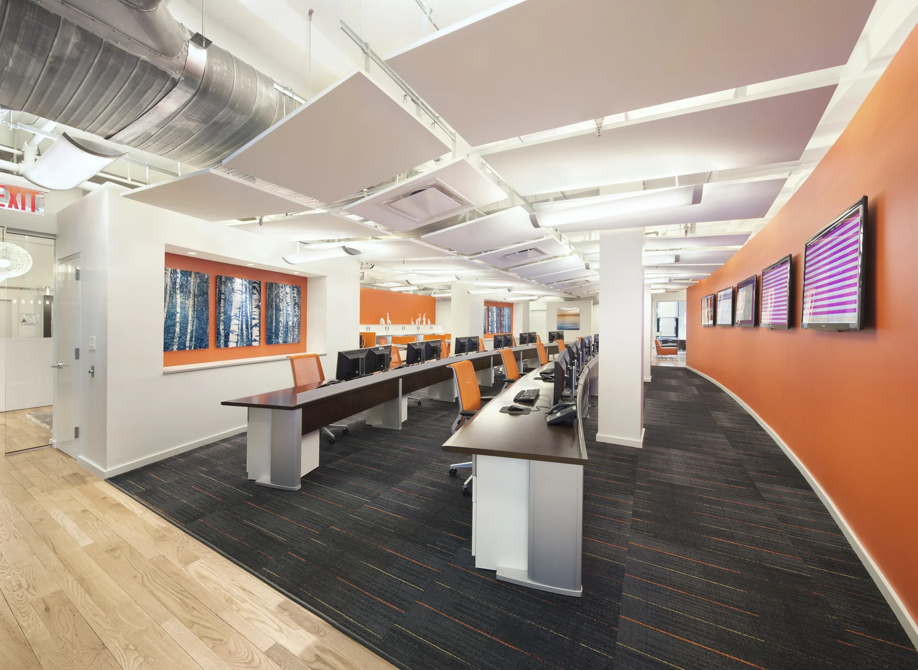 Tobin Parnes Design. NYC. Workplace Design.