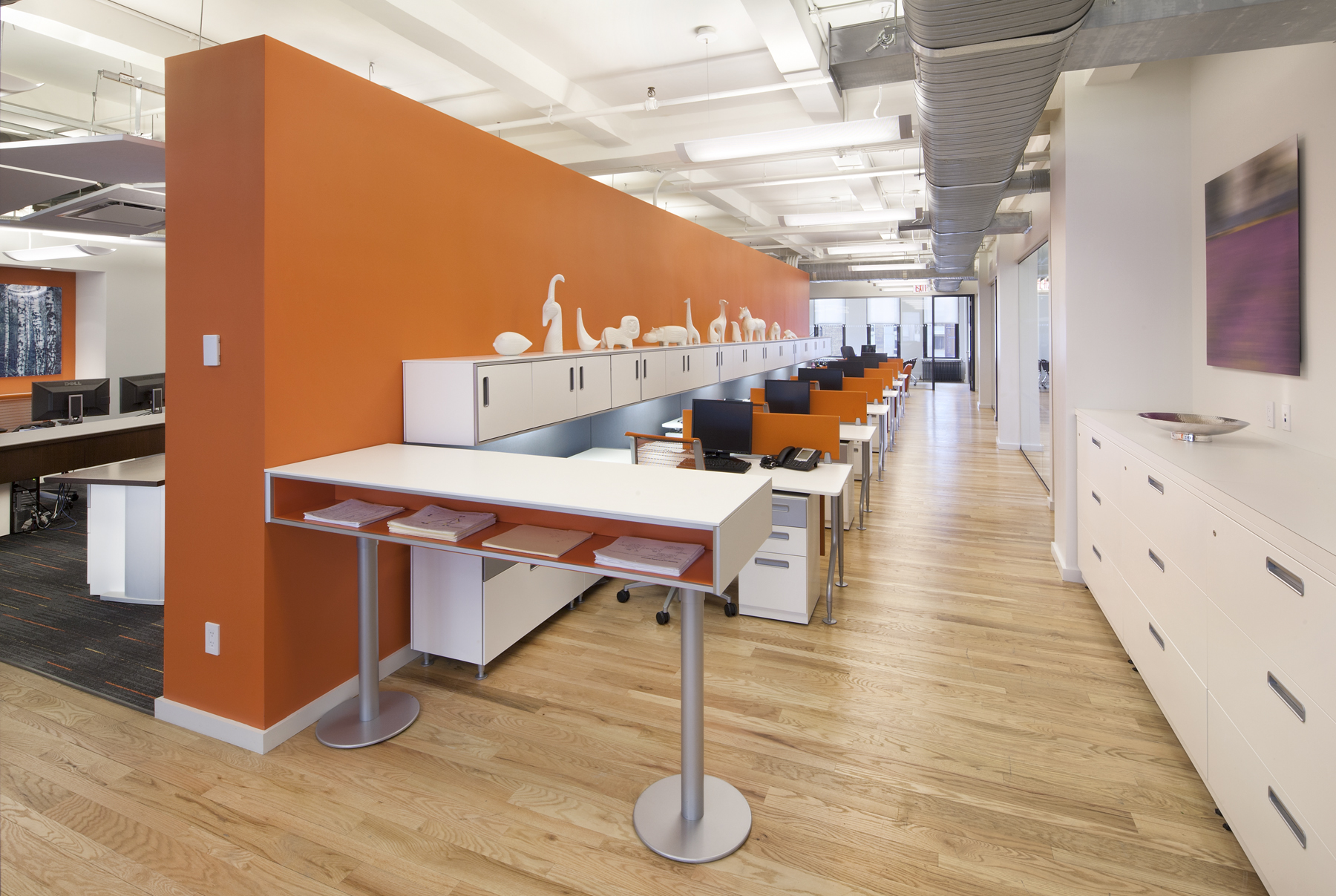 Tobin Parnes Design. NYC. Workplace Design. Office Design.