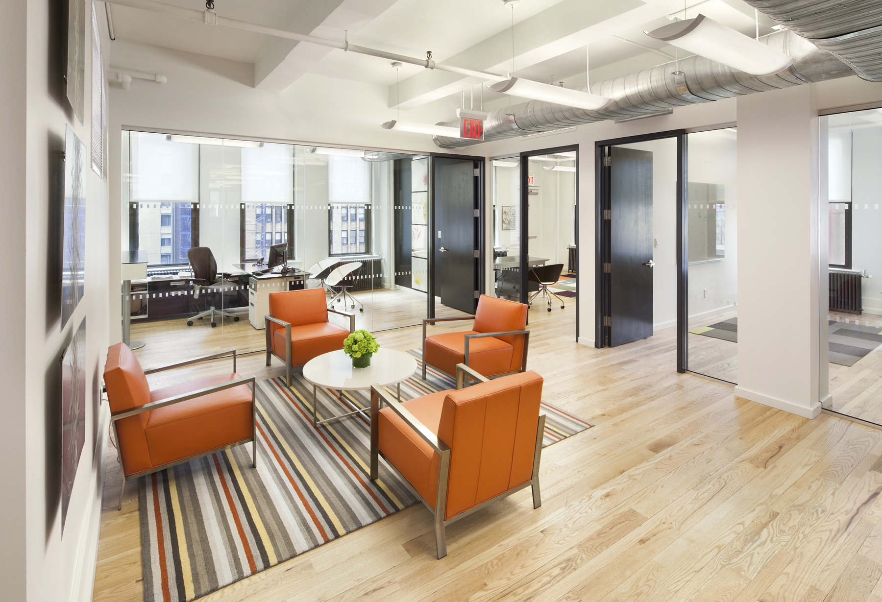 Tobin Parnes Design. NYC. Workplace Design. Office Design. Meeting Space Design