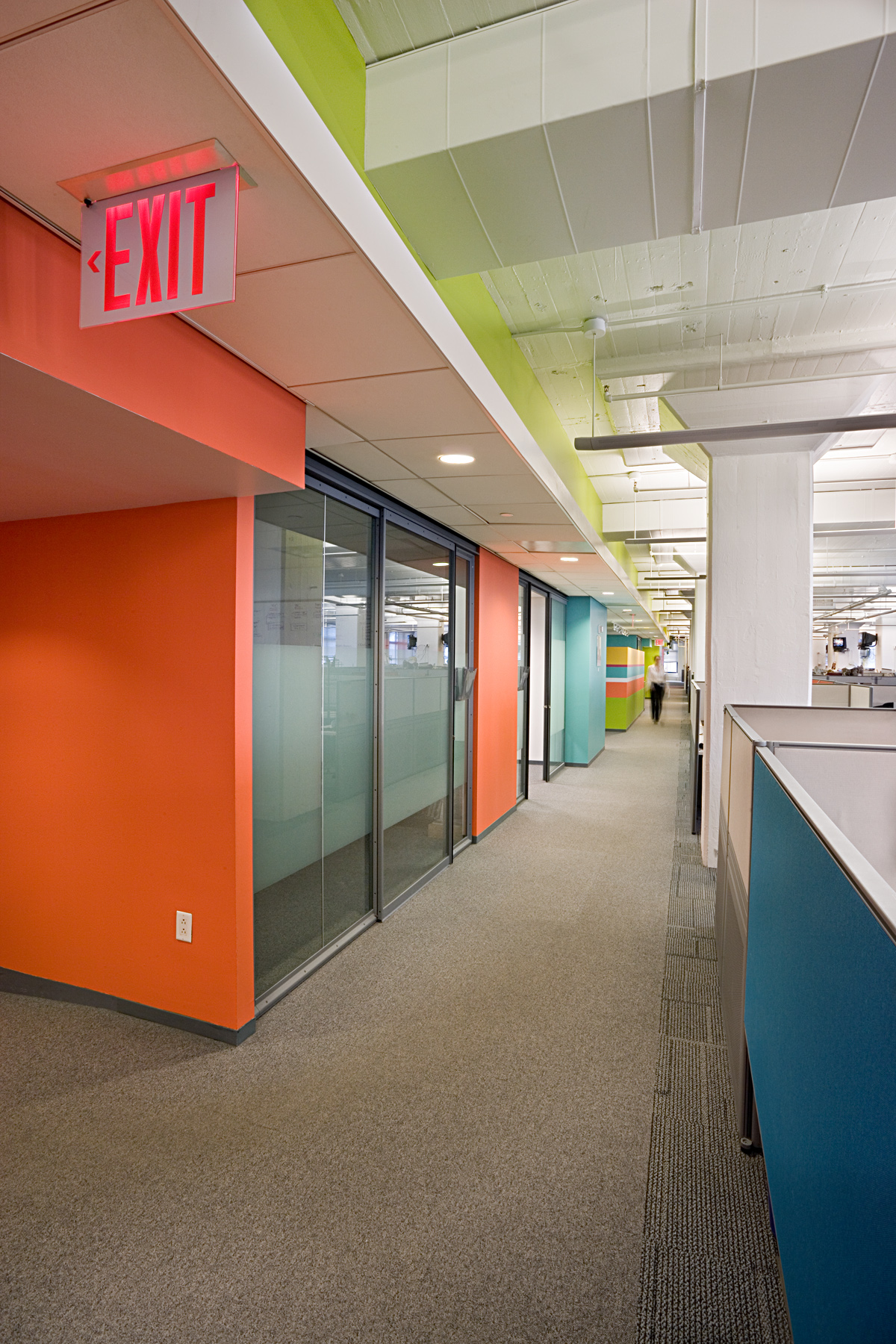 Tobin Parnes Design. NYC. Workplace Design. Getty Images Offices