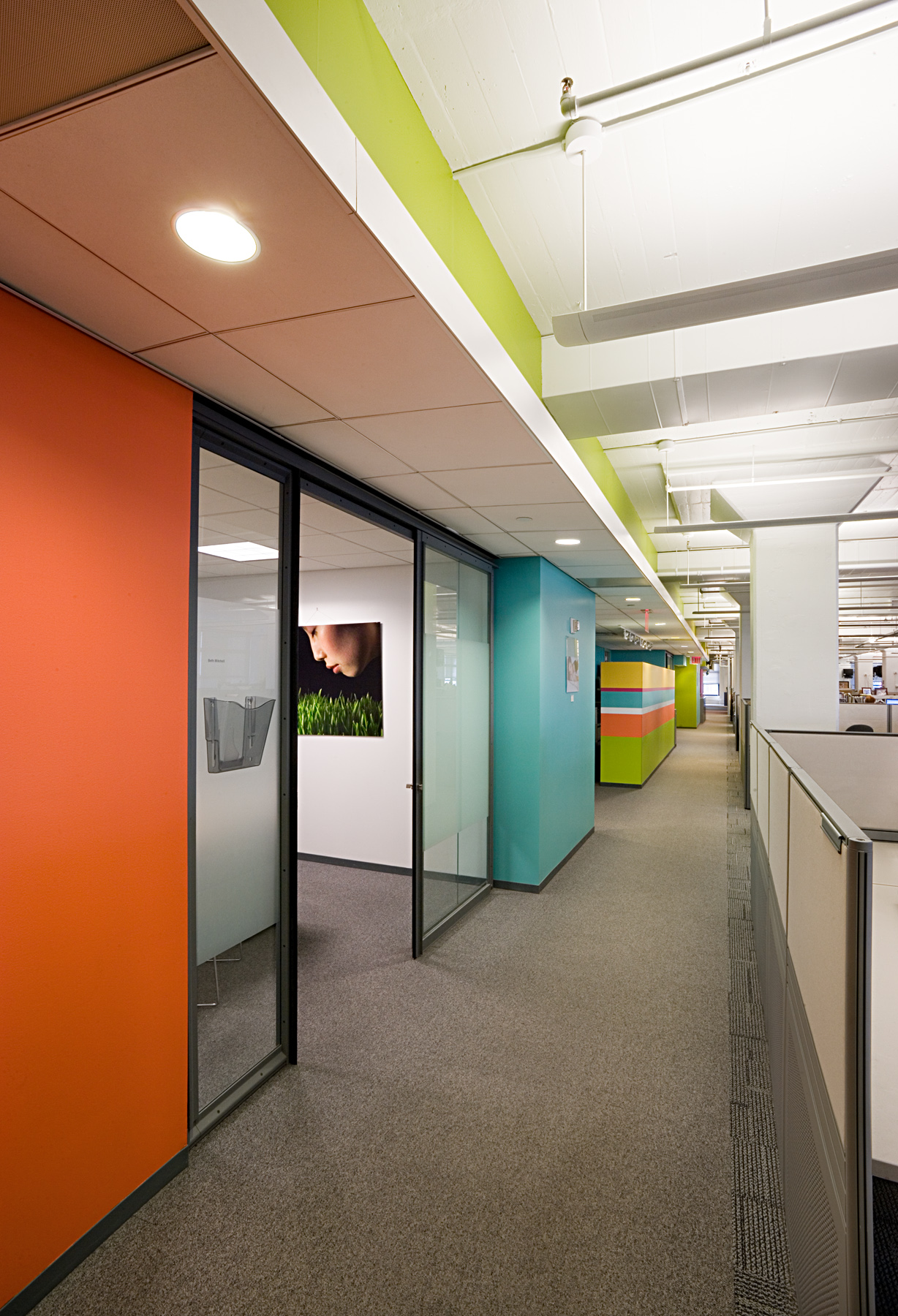 Tobin Parnes Design. NYC. Workplace Design. Getty Images Offices