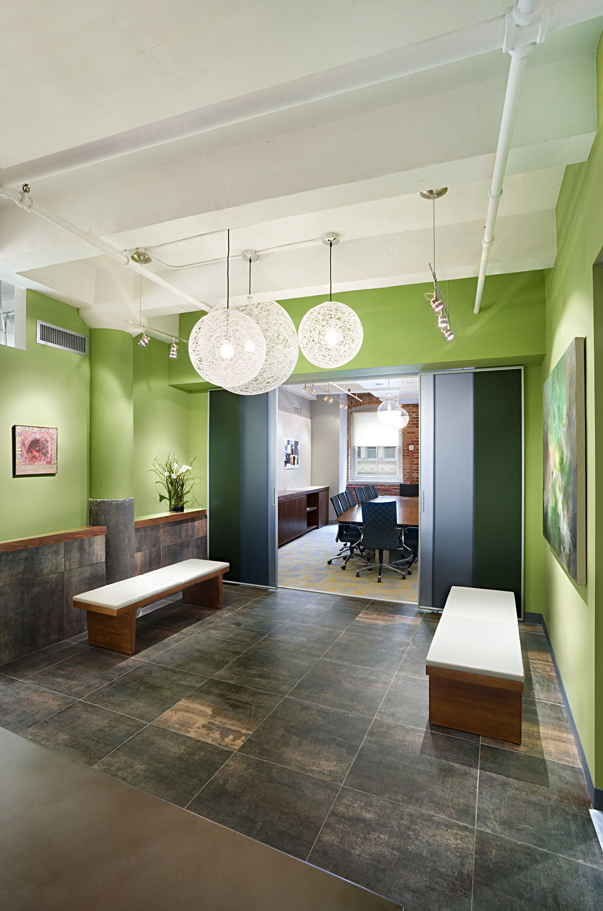 Tobin Parnes Design. NYC. Workplace Design. Architect Office Design