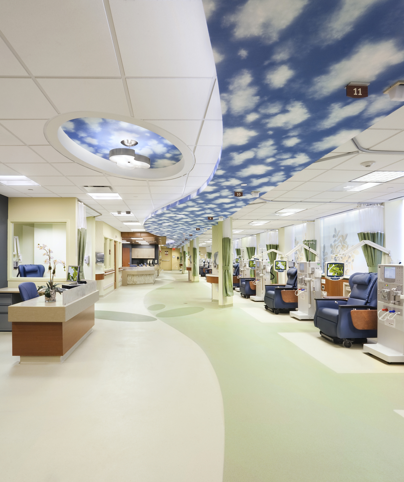 QLIRI: Dialysis. Tobin Parnes Design. NY. Healthcare Design.