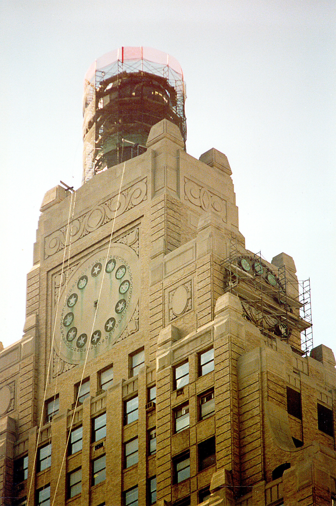 Globe & Clock Restoration. Tobin Parnes Design. New York, NY. Historic Preservation. Pre-Construction Work.